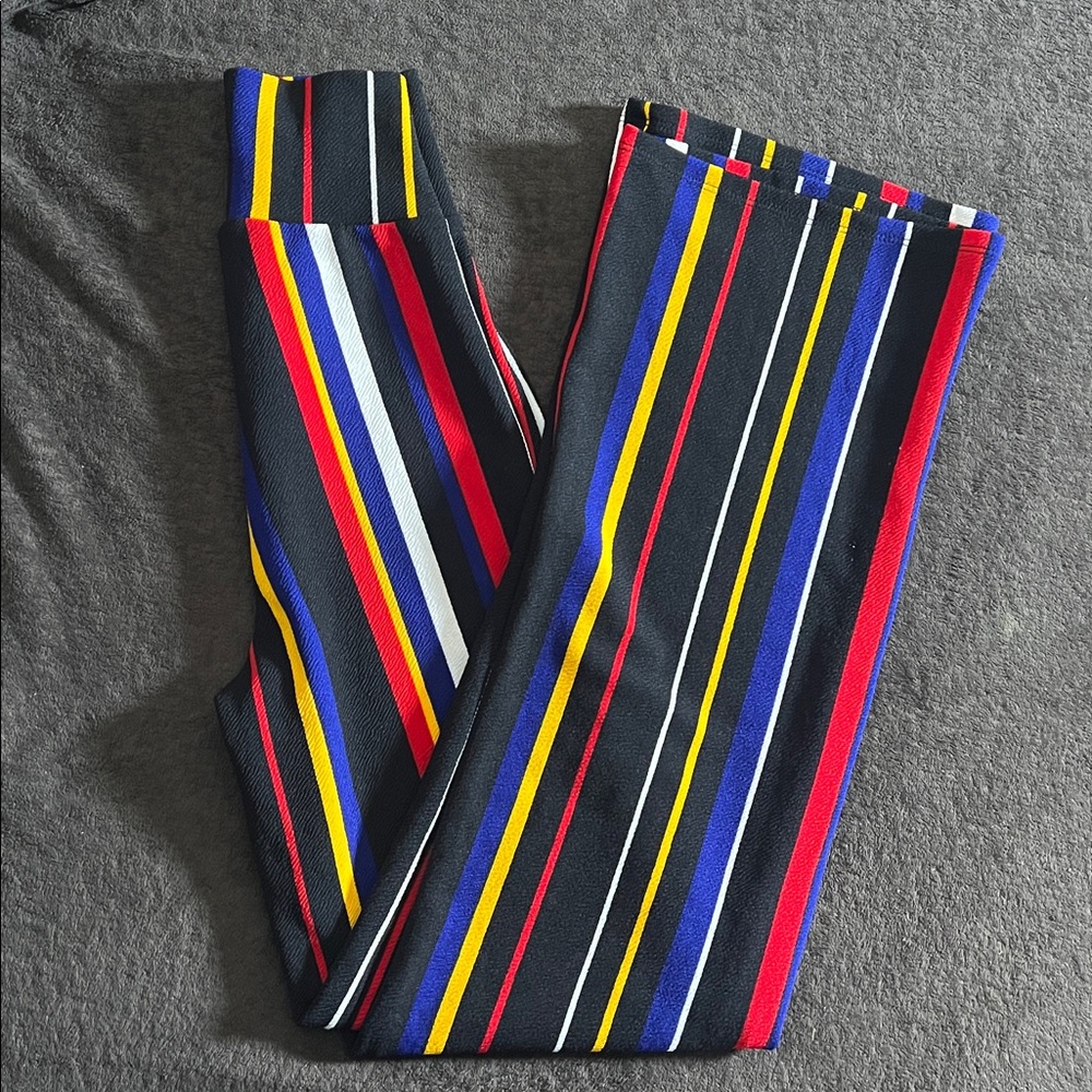 Fashion Nova Multicolor Striped Pants